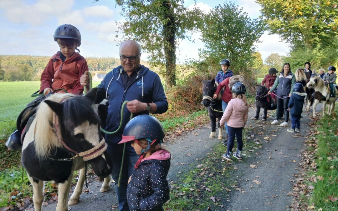 Cycle équitation en maternelle